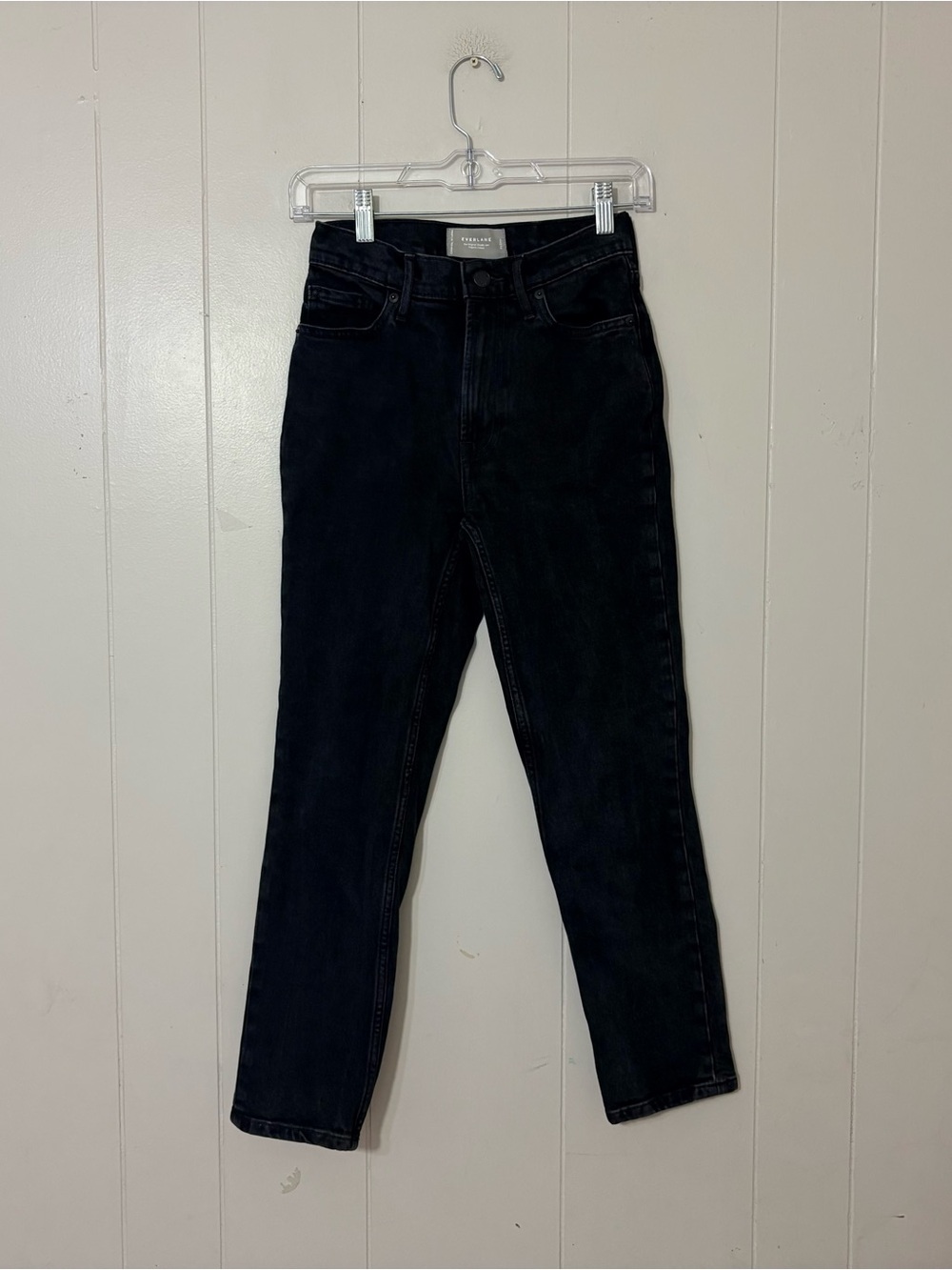 Everlane The Original Cheeky Jean Crop Washed Black Size 23